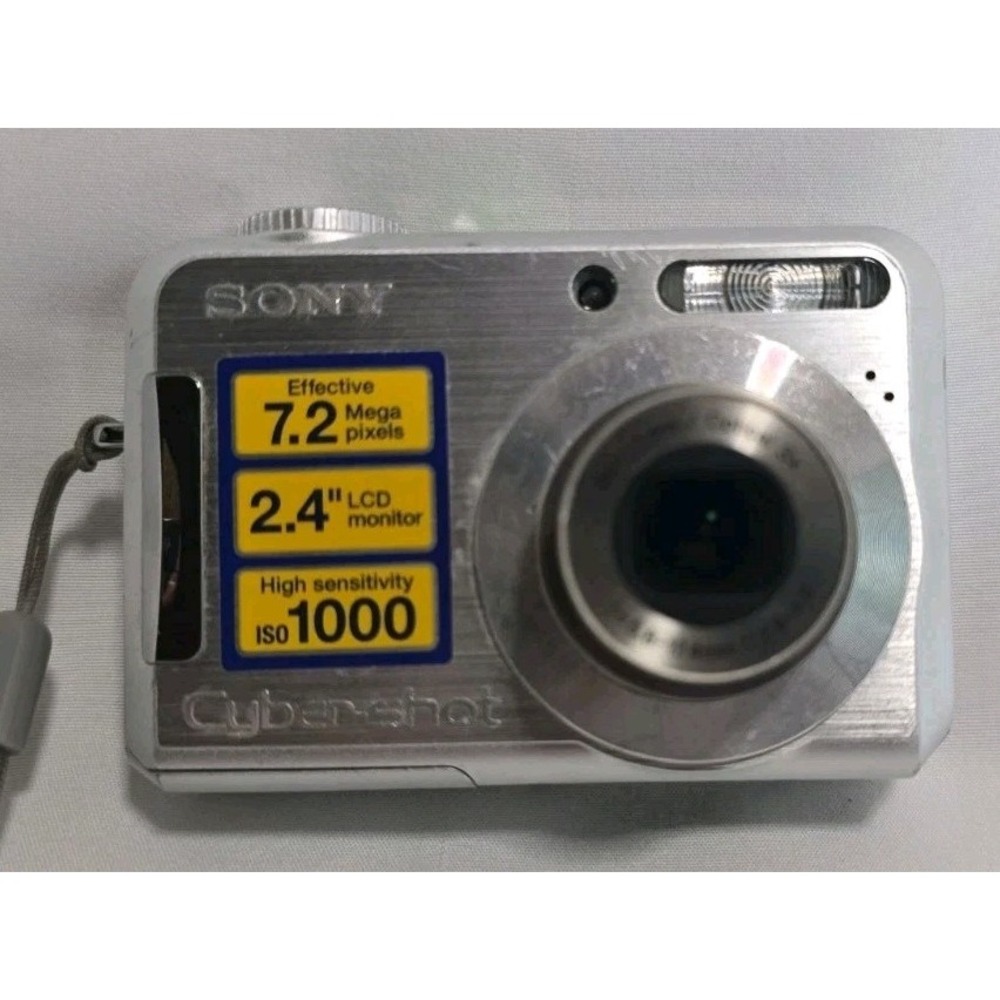 Sony Cyber-Shot DSC-S700 7.2-Megapixel Digital Camera **TESTED~WORKS**